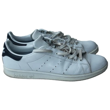 Мужские белые кожаные кеды ADIDAS 45 размер   