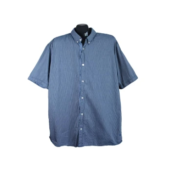 Мужская синяя рубашка в полоску TOM TAILOR, XXL