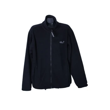 Кофта мужская флисовая черная JACK WOLFSKIN POLARTEC, XL