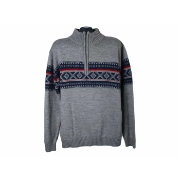 Свитер шерстяной мужской с узором ATLAS FOR MEN, XL