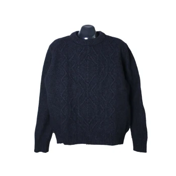 Джемпер шерстяной мужской синий ESPRIT, XL