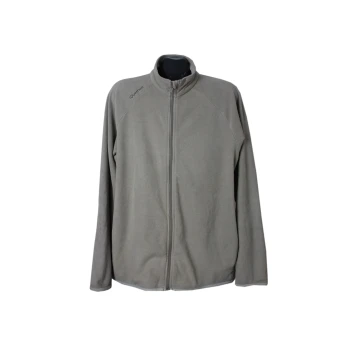 Кофта флисовая бежевая мужская QUECHUA, XL