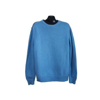 Джемпер мужской голубой из хлопка GAP, L