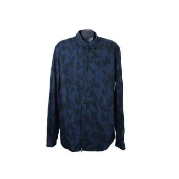 Рубашка мужская синяя DIESEL, XL