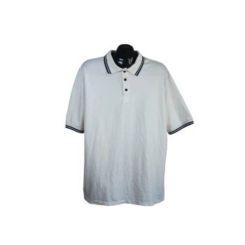 Мужское белое поло ATLAS FOR MEN, XL 