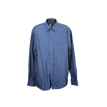 Рубашка мужская синяя HUGO BOSS, 3XL