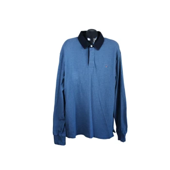 Поло мужское трикотажное с длинным рукавом GANT, XL