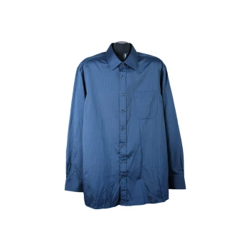 Рубашка мужская синяя CHARLES VOEGELE EASY CARE, XL