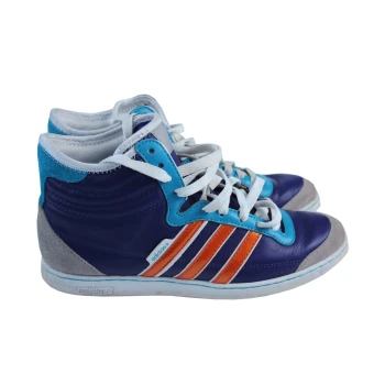 Женские кожаные фиолетовые кроссовки ADIDAS 38 размер