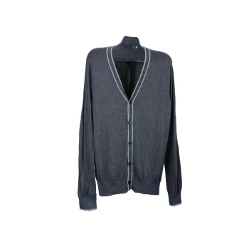 Кардиган мужской серый на пуговицах BANANA REPUBLIC, L