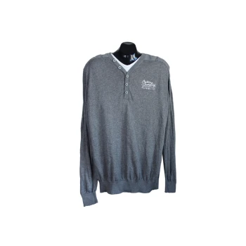 Пуловер мужской серый IDENTIC, XL