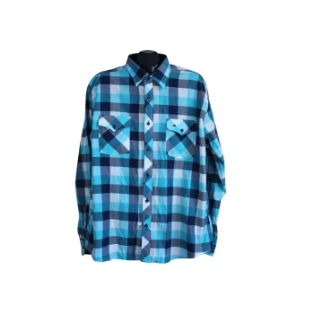 Рубашка в клетку мужская TOMMY HILFIGER SLIM FIT, XL