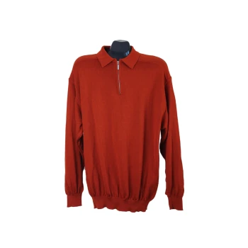 Кофта мужская с воротником поло шерстяная LIVERGY, 3XL
