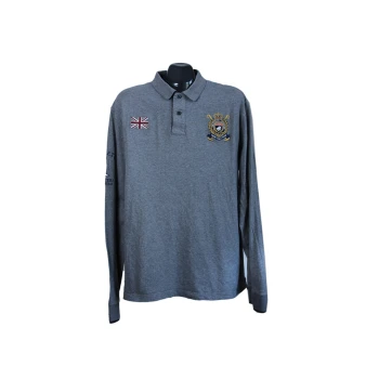 Поло мужское с длинным рукавом HACKETT LONDON, L