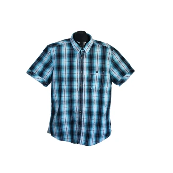 Мужская рубашка в клетку ANGELO LITRICO SLIM FIT, L