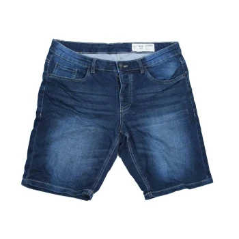 Шорты джинсовые мужские стрейч LIVERGY SLIM FIT W 34