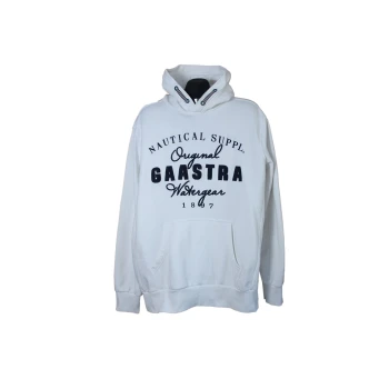 Толстовка белая с капюшоном мужская GAASTRA, XL