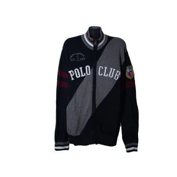 Кофта на молнии мужская THIRD REPUBLIC POLO CLUB, XL