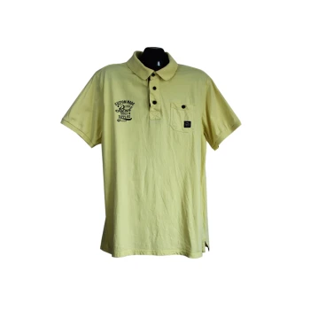 Мужское желтое поло PETROL INDUSTRIES NEW YORK, XL 