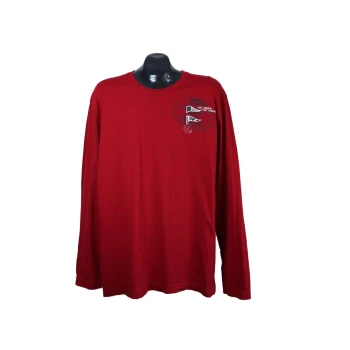 Лонгслив мужской красный TOM TAILOR, L