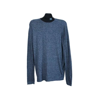 Мужской тонкий синий джемпер ZARA MAN, L