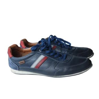 Кроссовки кожаные мужские синие PIKOLINOS 45 размер