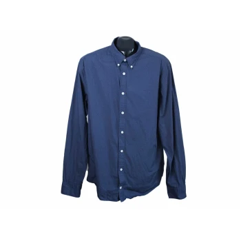 Рубашка мужская синяя TOMMY HILFIGER NEW YORK FIT, L