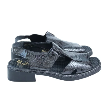 Босоножки женские кожаные серые RIEKER ANTISTRESS 39 размер