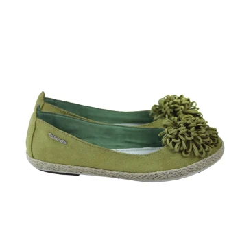 Балетки замшевые салатовые женские TAMARIS 37 размер
