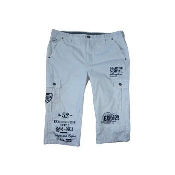 Бермуды карго белые мужские CANDA W 42