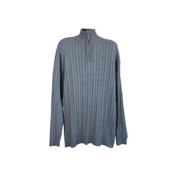Свитер под горло мужской серый BEXLEYS, 5XL 