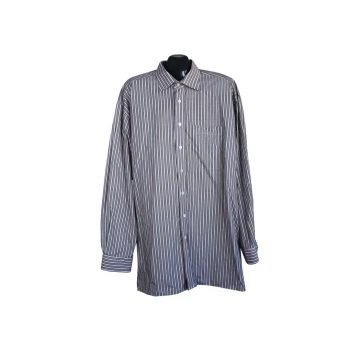 Рубашка мужская в полоску ETERNA EXCELLENT, 3XL 