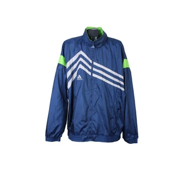 Мастерка спортивная мужская синяя ADIDAS, XXL