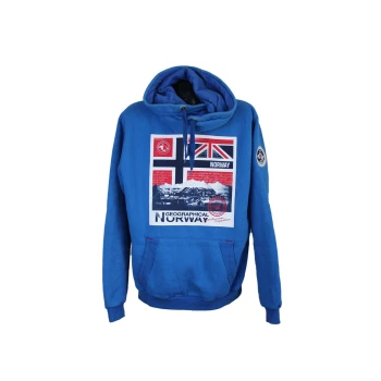 Толстовка мужская синяя GEOGRAPHICAL NORWAY, L