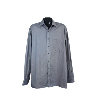 Рубашка мужская серая ETERNA BLACK LINE, XL