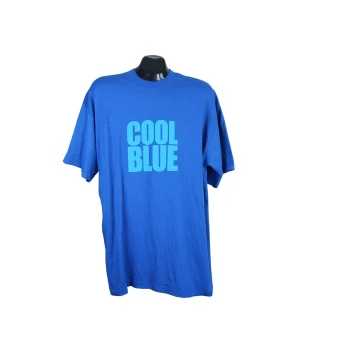 Футболка синяя мужская COOL BLUE, L