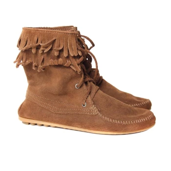 Женские замшевые ботильоны MINNETONKA 38 размер