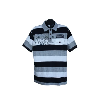 Поло мужское серое GIN TONIC, L