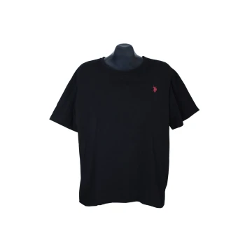 Футболка черная мужская U.S POLO ASSN, XL