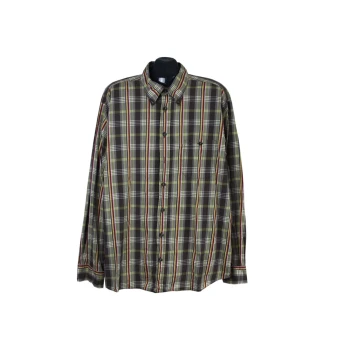 Рубашка зеленая в клетку мужская CAMEL ACTIVE, 3XL