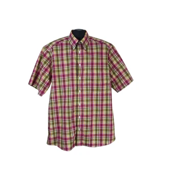 Рубашка в клетку мужская COMMANDER CLASSIC, L