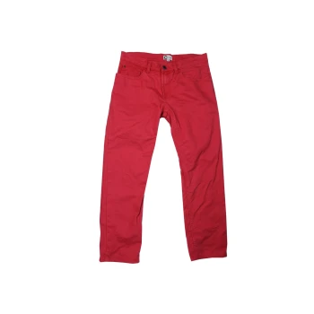 Джинсы красные мужские DENIM STRAIGHT W 34 L 30