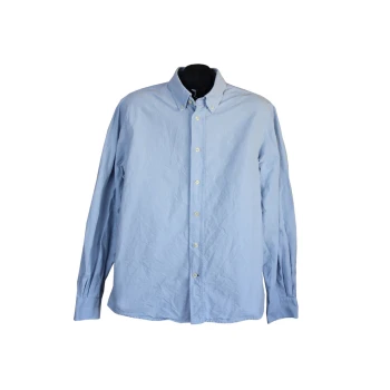 Рубашка голубая мужская COTTONFIELD, L