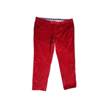 Брюки красные вельветовые мужские HILTL W 44 L 32