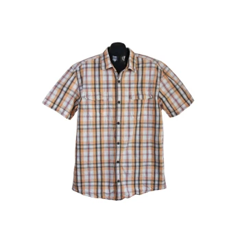 Рубашка мужская в клетку SLIM FIT S.OLIVER, XL