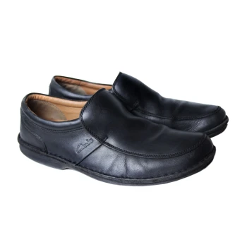 Туфли слиперы мужские кожаные CLARKS 43 размер 