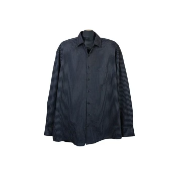 Рубашка серая в полоску мужская BEXLEYS MAN, XXL