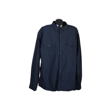 Рубашка синяя мужская PEACOCKS, XXL