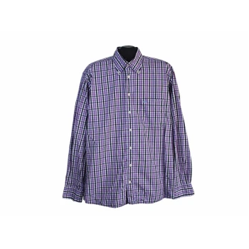 Рубашка мужская сиреневая в клетку CAMEL ACTIVE, L