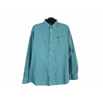 Рубашка зеленая в клетку мужская COMMANDER, 3XL